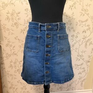 Denim skirt